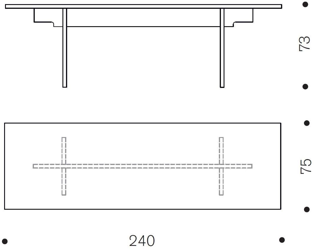 FIORONI Прямоугольный стол из клееного дерева sun-id-1450606 - Вид №7