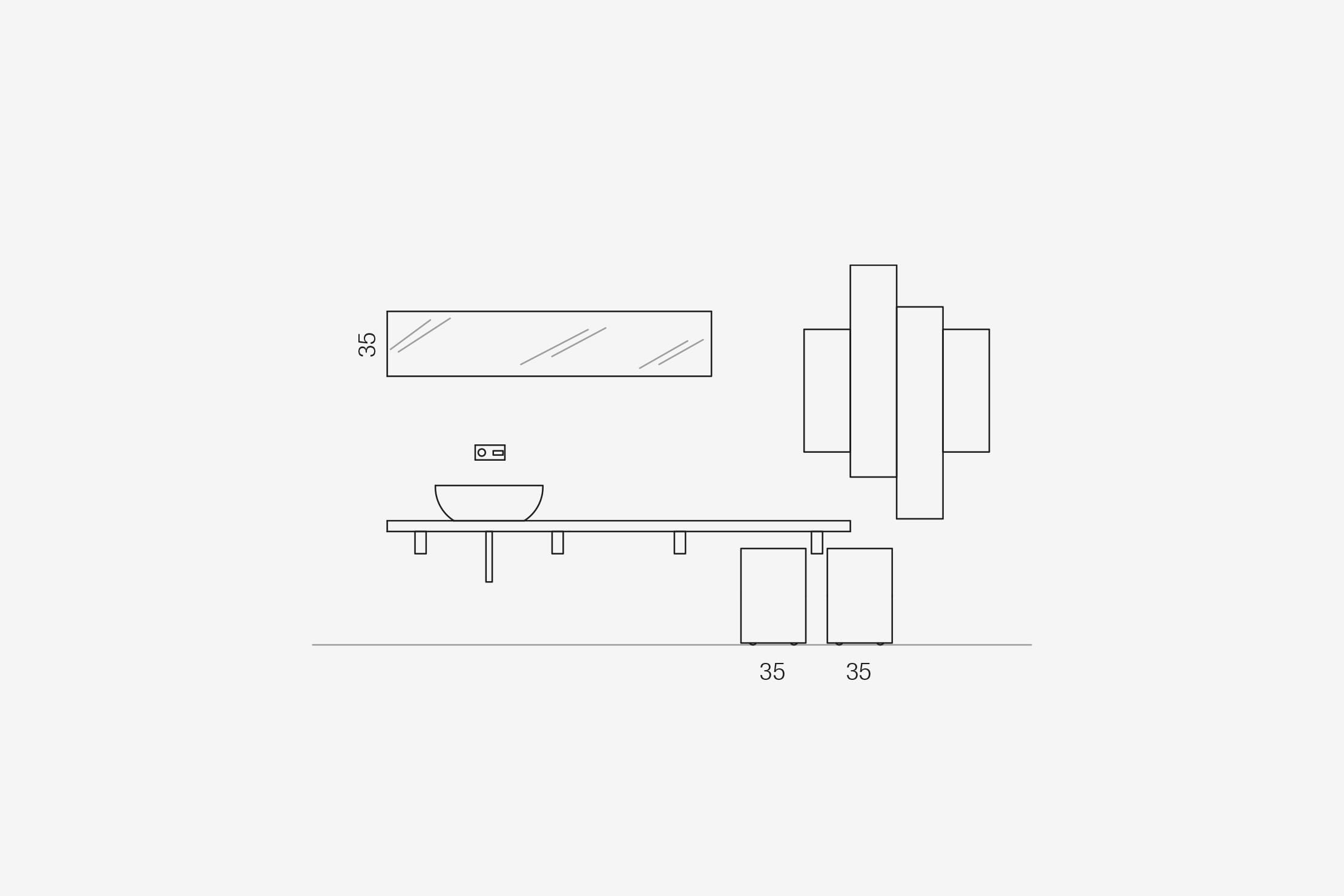 Комплект мебели 31 Arcom Goya STARC248 - Вид №2