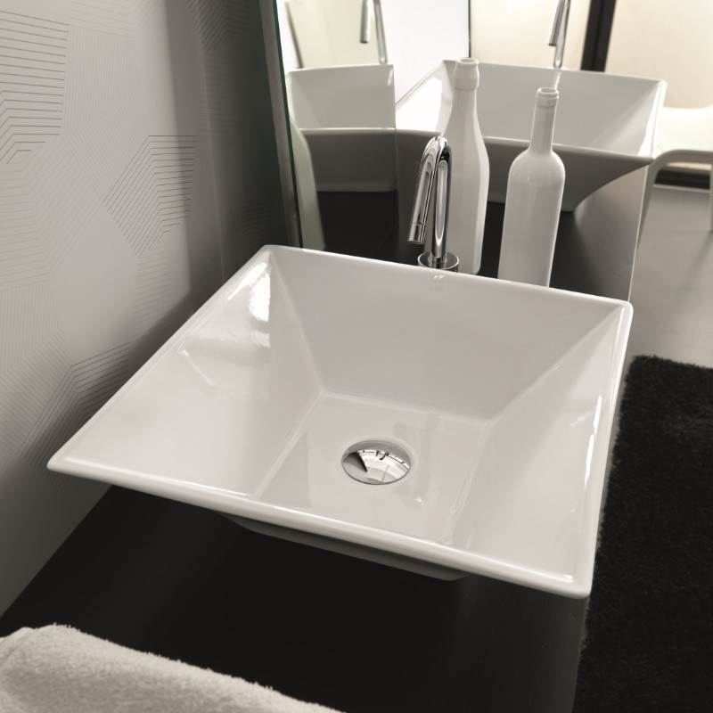 25371 Накладная раковина на столешницу  овальная Ceramica Hidra  - Вид №1