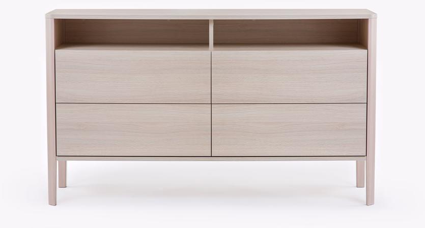 Woodman Комод из фанерованной древесины с ящиками Oslo 241215033332 - Вид №1