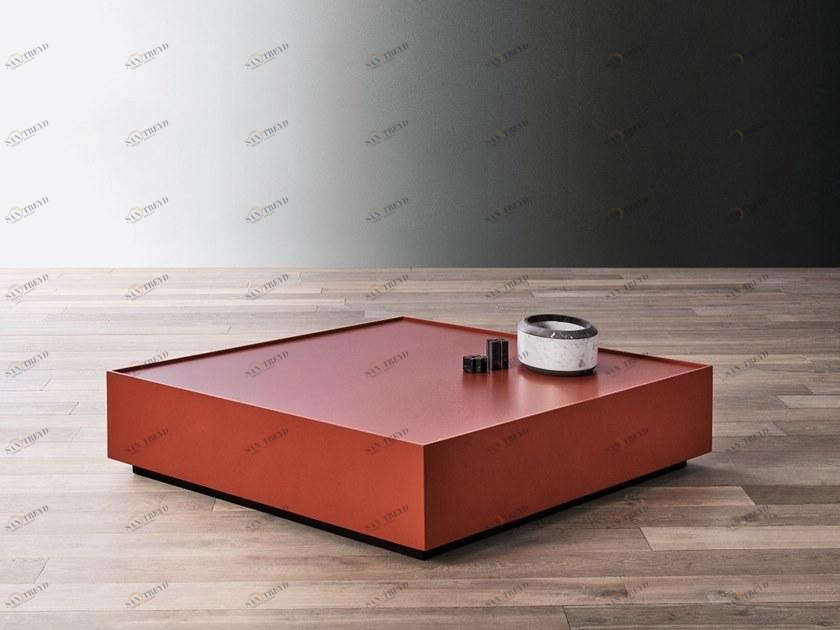 Meridiani Журнальный столик из лакированного дерева для гостиной sun-id-1402926