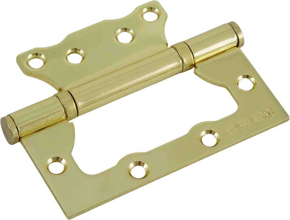 82105965 Петля без врезки N100500/2BB-PB/BL 100x75x2.5 мм сталь цвет золото STLM-0019060