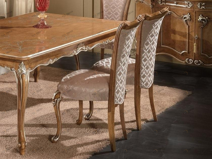 SCAPPINI & C Деревянный стул с тканевой обивкой 35th anniversary Se 415