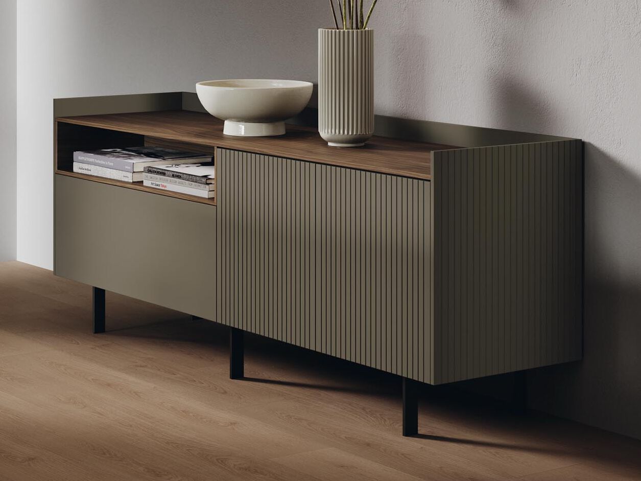 Деревянный шкаф с распашными дверями Guzzini & Fontana ELLINGTON & BASE ARCH-00035689