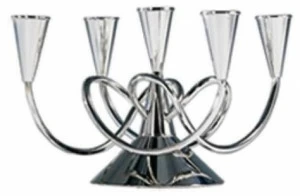 Driade Подсвечник из латуни с полированным никелем  Dm716b5008116