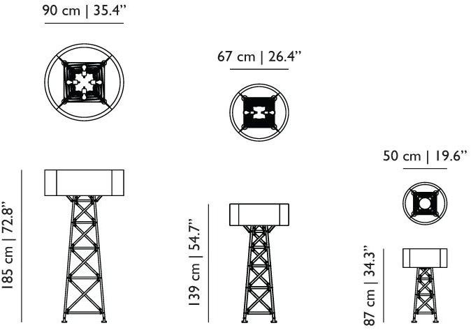 moooi Торшер из алюминия с диммером Construction sun-id-1394608 - Вид №8