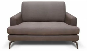 Rossini Sofas Мягкое кожаное кресло с подлокотниками Just