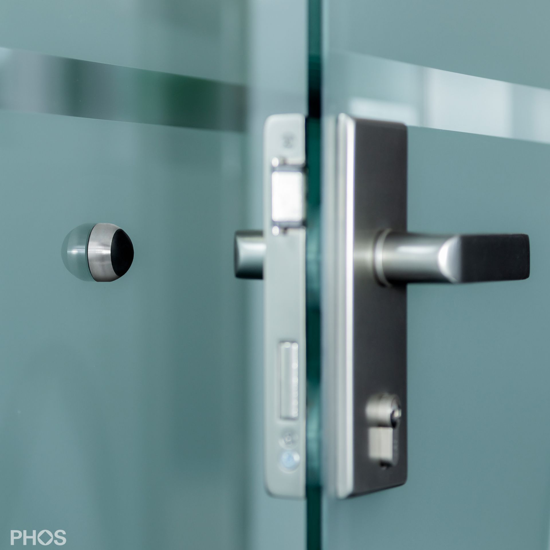 TSW30-11 Небольшой настенный дверной упор, модель с лампочкой PHOS  - Вид №2