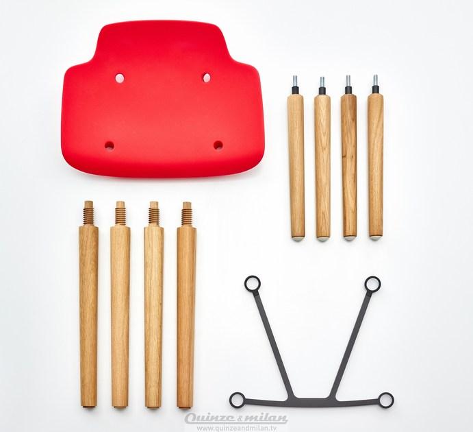 Quinze & Milan Высокий деревянный табурет Pilot sun-id-1470986 - Вид №5