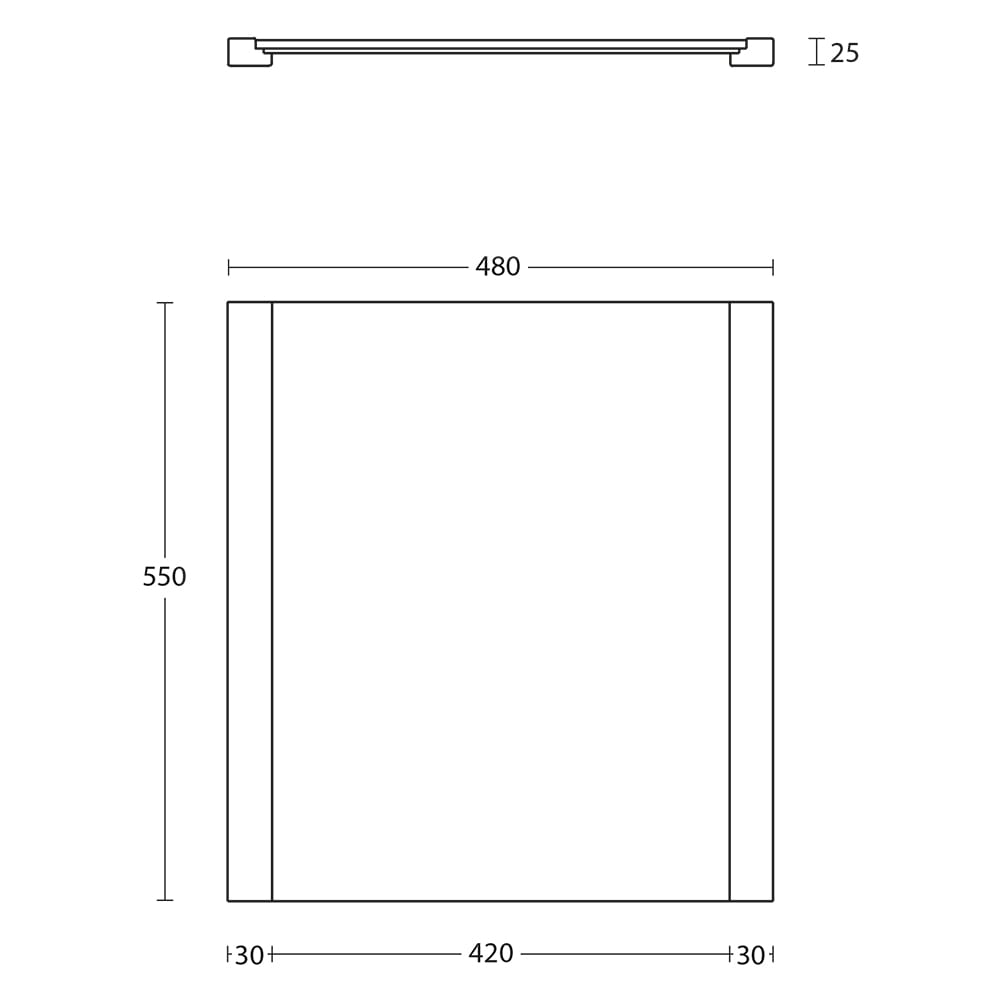 IMSR06 Зеркало для гардеробной Терлстоуна Carlyon Imperial  - Вид №2