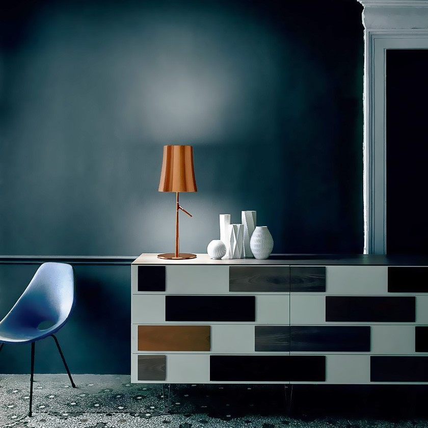 Foscarini 2210012 53 BIRDIE лампа настольная оранжевая 93613 - Вид №2