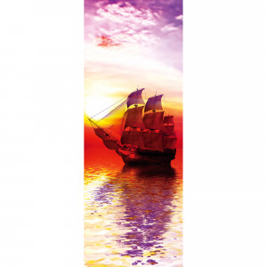 81956610 Фотообои «» 100х270 см Алые паруса