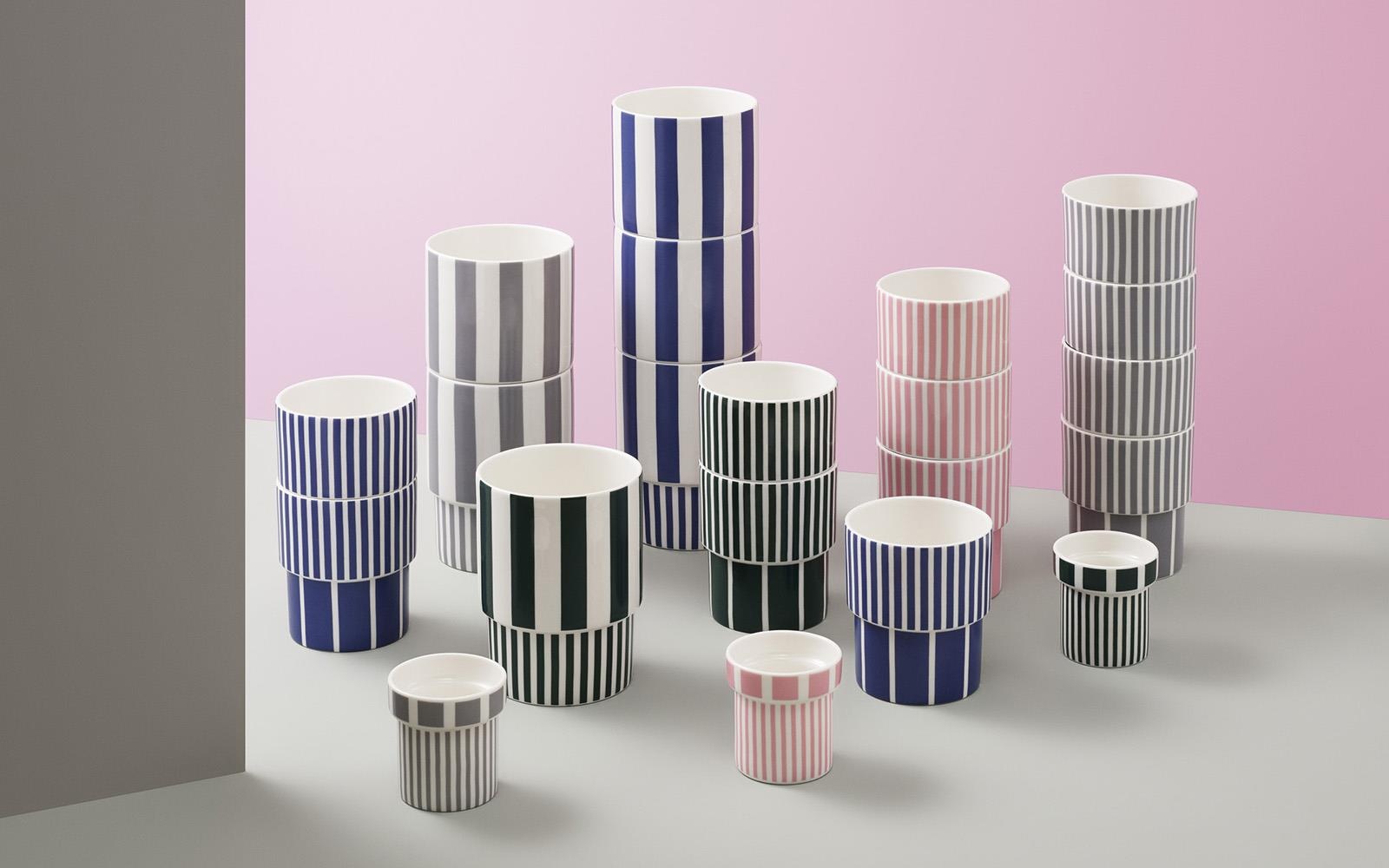 5001008 Чашка лолли 4 сл Garden Green Normann Copenhagen  - Вид №1