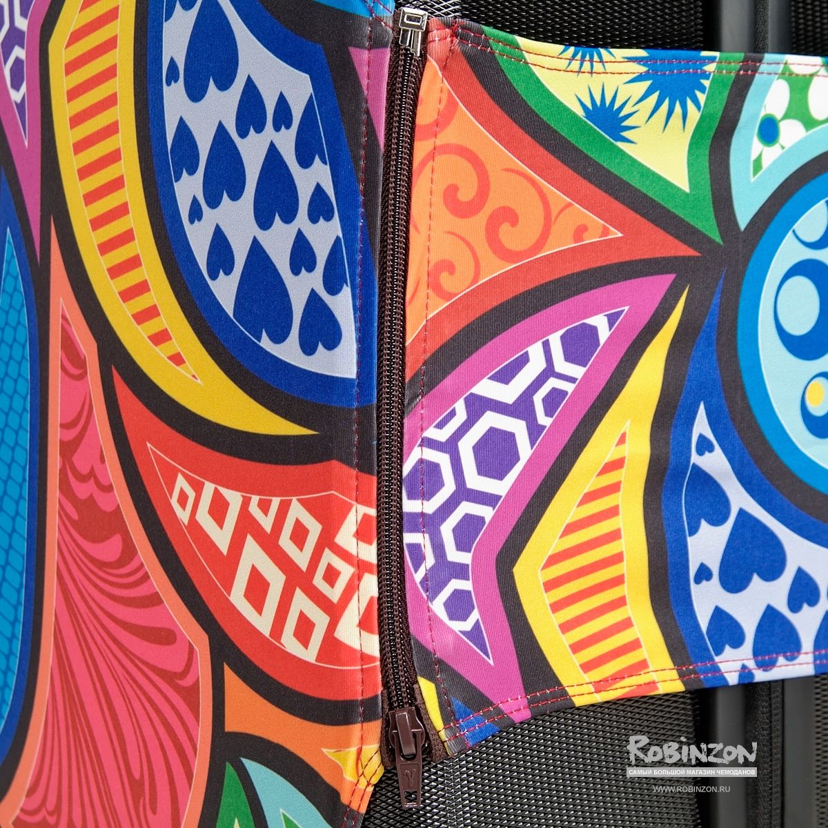 ECO Kaleidoscope M Чехол для чемодана средний Fancy Armor ECO - Вид №4