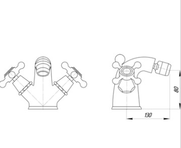 27257 Смеситель Migliore Prestige - Вид №1