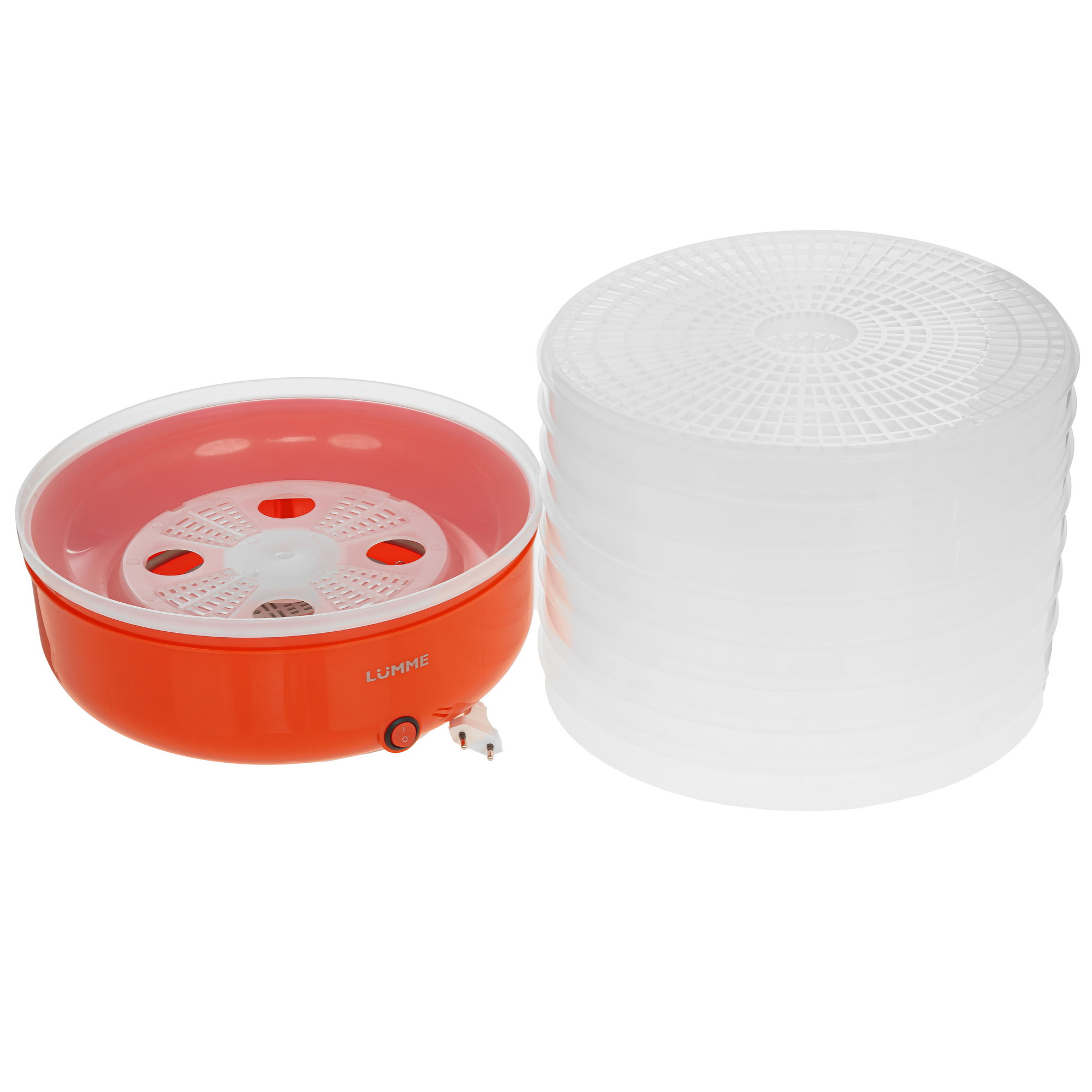 9058620 Сушилка для овощей и фруктов LUMME LFD-108PP красный STDN-0140471 - Вид №5