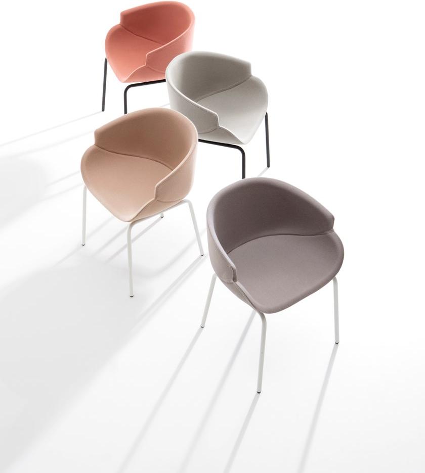 B-LINE Стул с обивкой и подлокотниками sun-id-1509643 - Вид №2