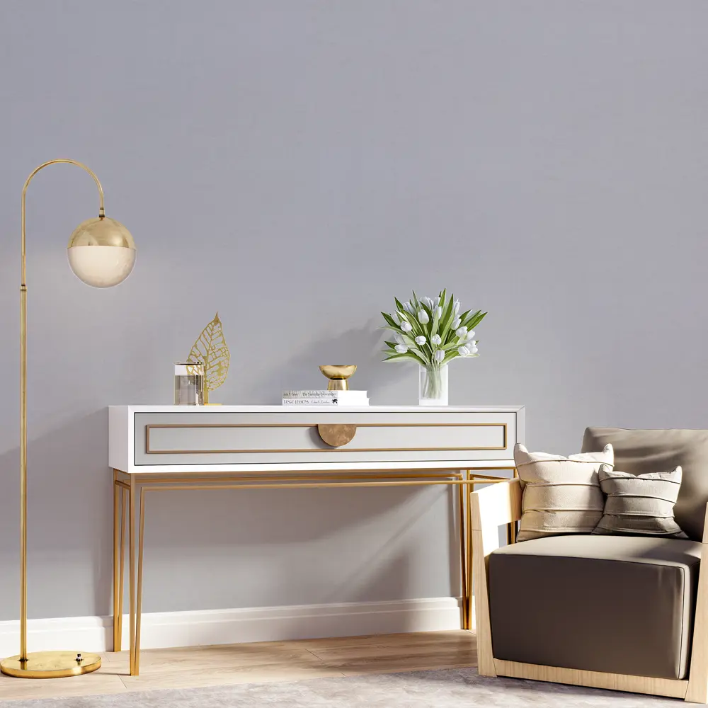 Обои флизелиновые Palitra Simple Touch Me темно-серые 1.06 м SP72103-44 STLM-2177586 - Вид №4