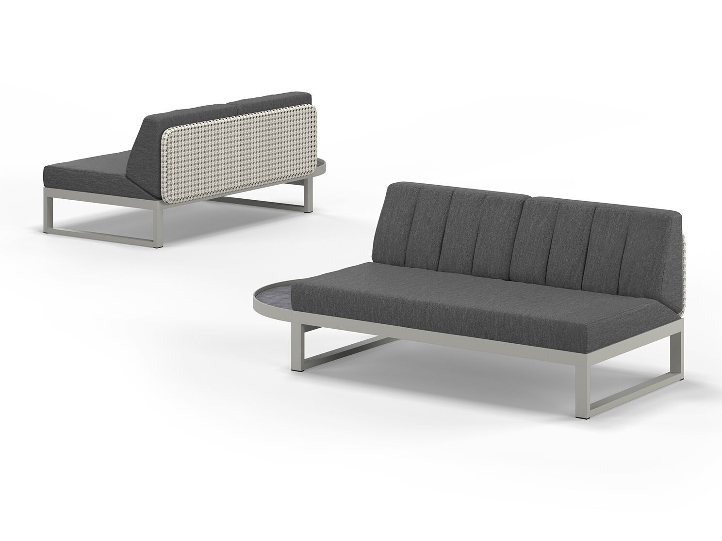 Модульный тканевый диван с 2-местный журнальный столик MAMAGREEN Munia ARCH-00120642 - Вид №2