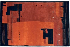 Toulemonde Bochart Прямоугольный шерстяной коврик ручной работы The designers