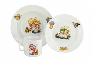 Набор посуды Mother's help 2 КОРАЛЛ KIDS 029655 Белый