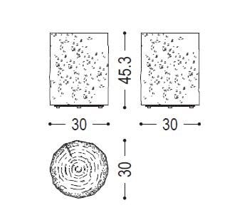 Низкий садовый стул из дерева briccola Riva 1920 BRICOLA VENEZIA STOOL ARCH-00023097 - Вид №4