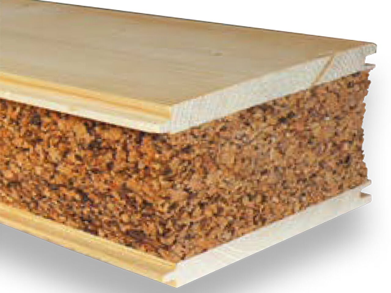 Теплоизоляционная доска из дерева и пробки SIMONIN Sapisol® ARCH-00006481