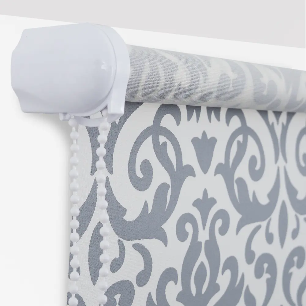 Штора рулонная «Вензель», 180х175 см, цвет серый GARDEN Нео-классика STLM-2095347 - Вид №1