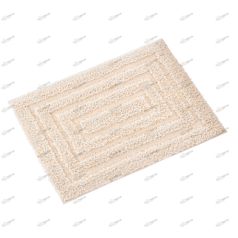 Коврик для ванной (45х65 см) кремовый Grampus КОВРИКИ GR5001K