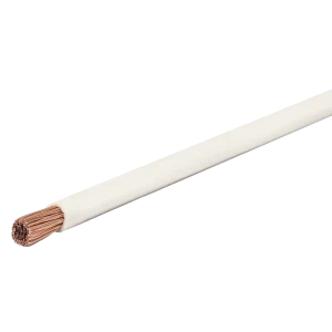 83595334 Кабель ПуГВнг(А)-LS 1x4 100 м на отрез ГОСТ цвет белый STLM-1104372