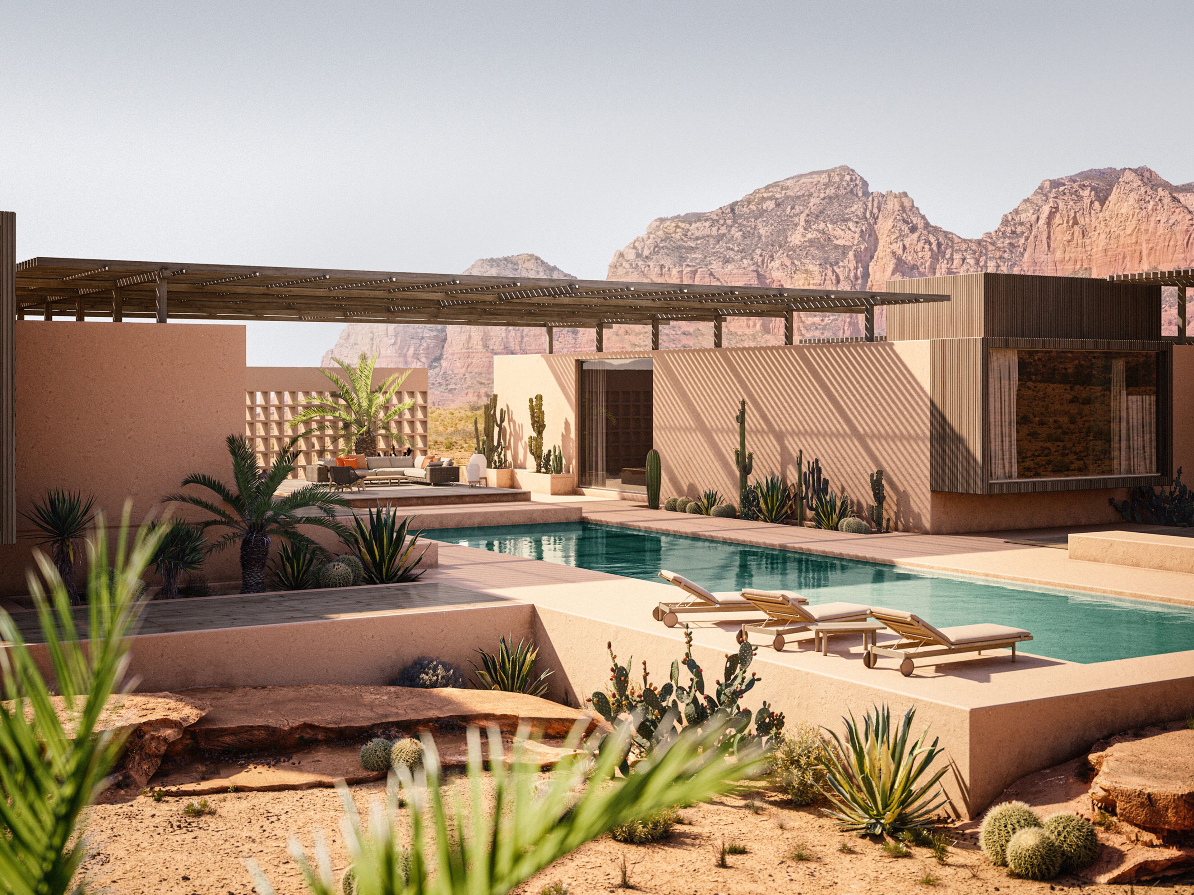 ТИК и ткань откидной садовый шезлонг DEDON TIBBO ARCH-00082802 - Вид №5