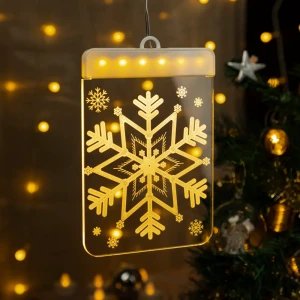 Светильник светодиодный Ritter Snowflake 3D 29292 0 на батарейках