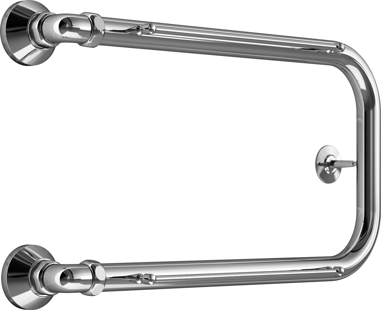 Полотенцесушитель Вид 36 с полкой водяной П-образный  Margroid ST-MRG1066 Santreyd  - Вид №1