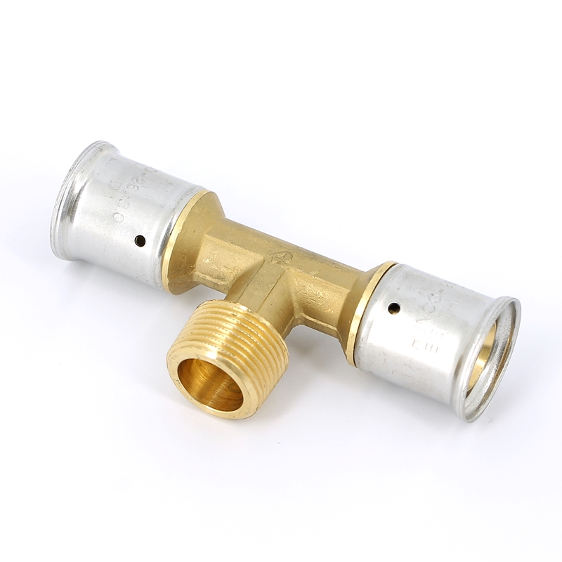 Тройник НР пресс HENCO 26x3/4"x26 14P260526 - Вид №1