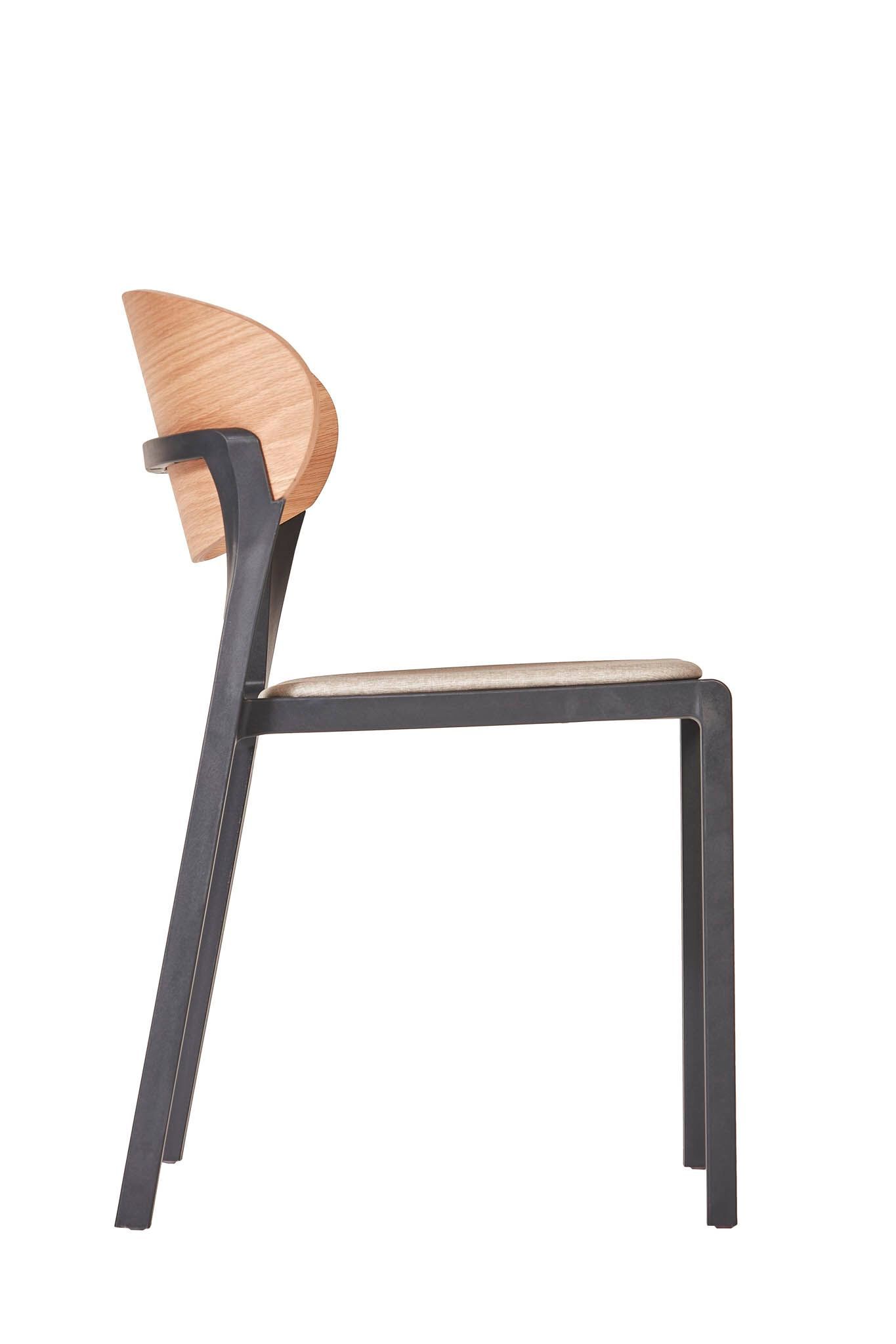 Садовый стул из полипропилена с деревянной спинкой Ezpeleta BAKE WOOD ARCH-00073360 - Вид №31