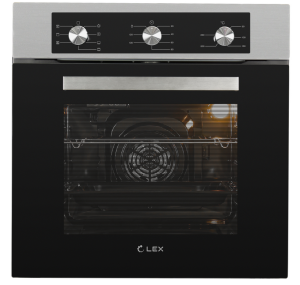 9903948 Электрический духовой шкаф LEX EDM 073 IX серебристый