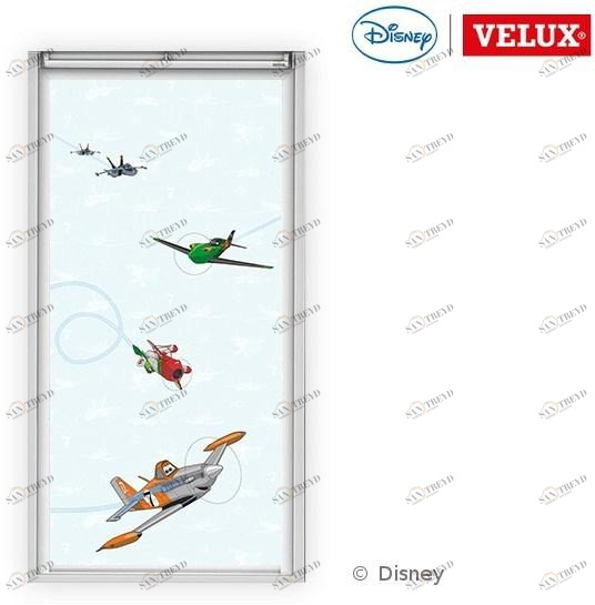 Velux Тканевая шторка на мансардное окно Disney & velux dream 4621 