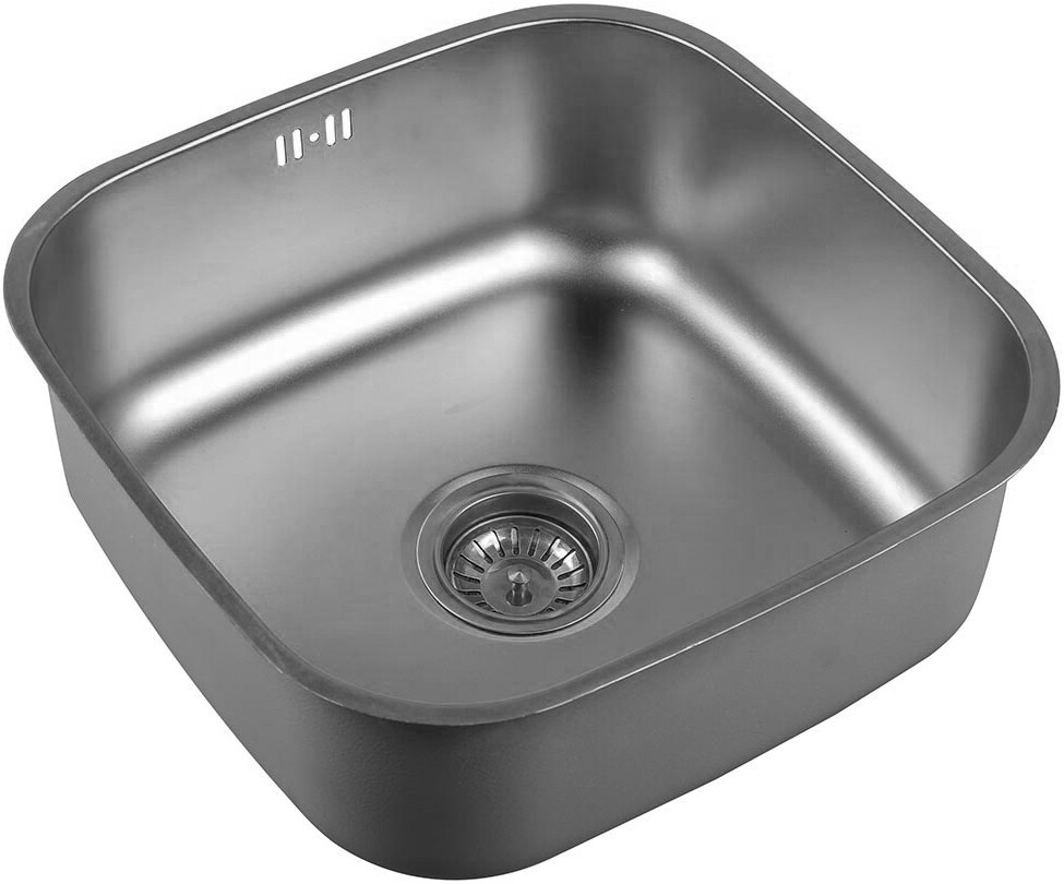 Мойка кухоная ZorG Inox ZR 4040 из нержавеющей стали, сталь Inox SZR
