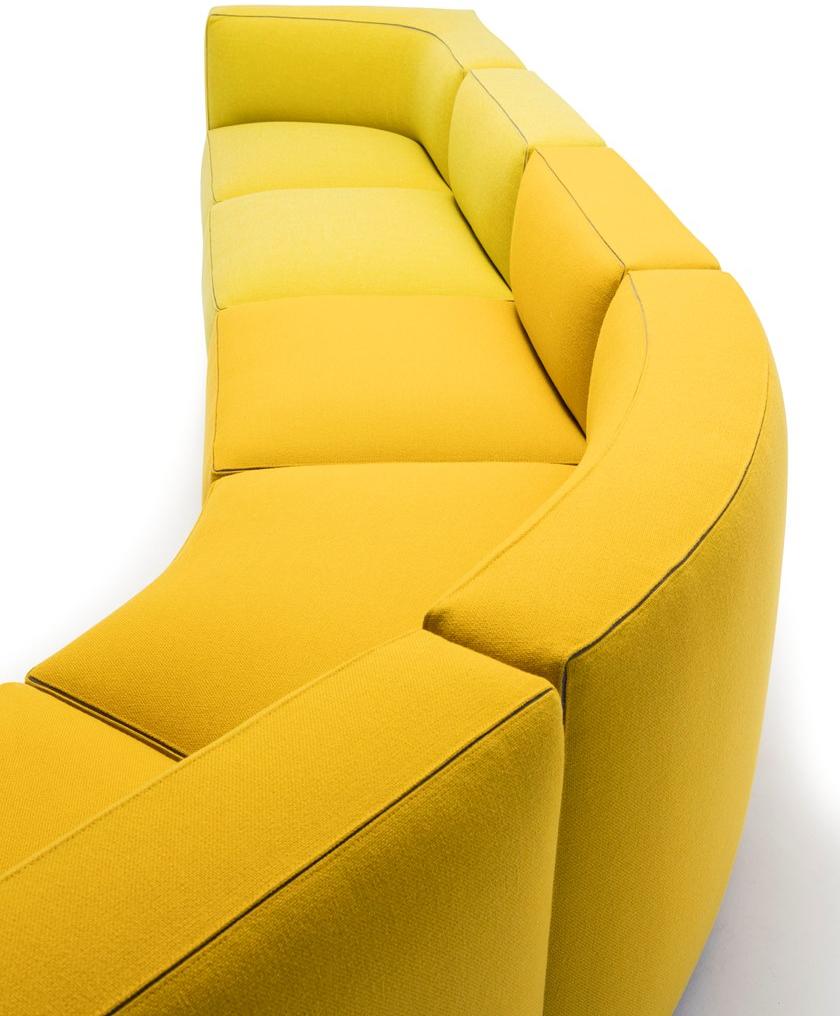 Andreu World Секционный модульный диван из ткани Dado sun-id-1371204 - Вид №1