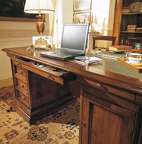 Arvestyle Прямоугольный письменный стол из массива дерева с ящиками Stile Ks-e515 - Вид №1