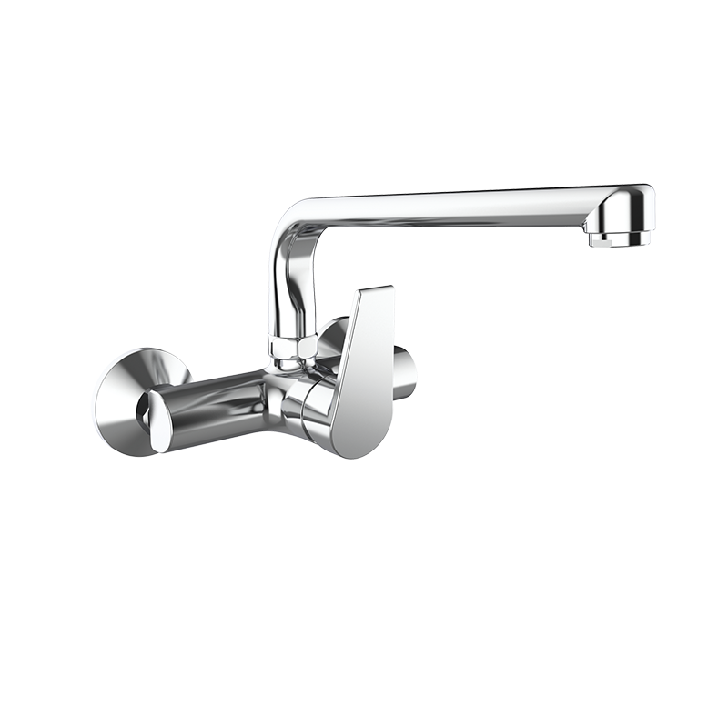 10960100 BASIC/PREMIUM Эко Проект стена Раковина Смеситель высокий носик Хром GRB MIXERS 