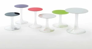 Glas Italia Круглый журнальный столик из хрусталя Funghetti