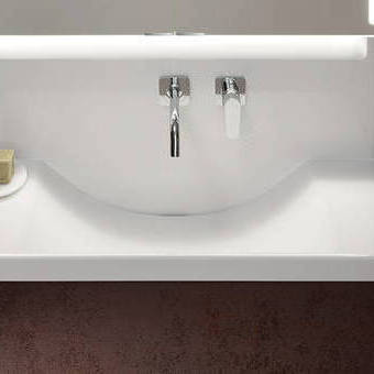 Композиция №7 Conceptwall Collection комплект мебели для ванной комнаты Burgbad 42051 - Вид №1