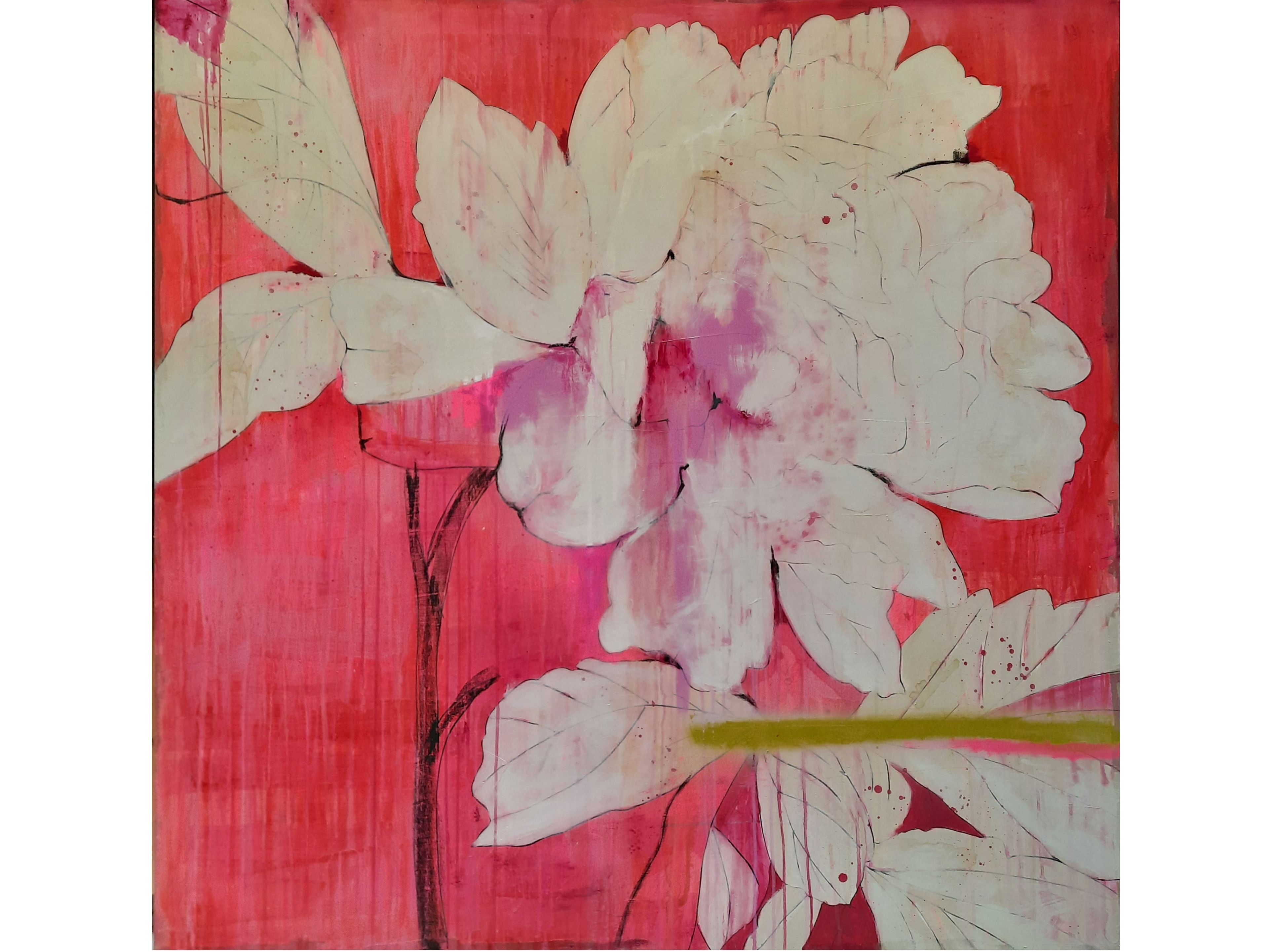 Картина ICI ET LÀ VIBRANT RED ARCH-00062175