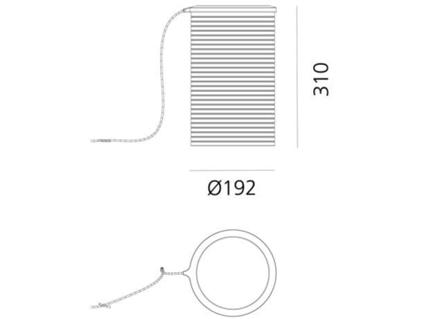 Стеклянная светодиодная настольная лампа Artemide Zephyr ARCH-00119935 - Вид №6