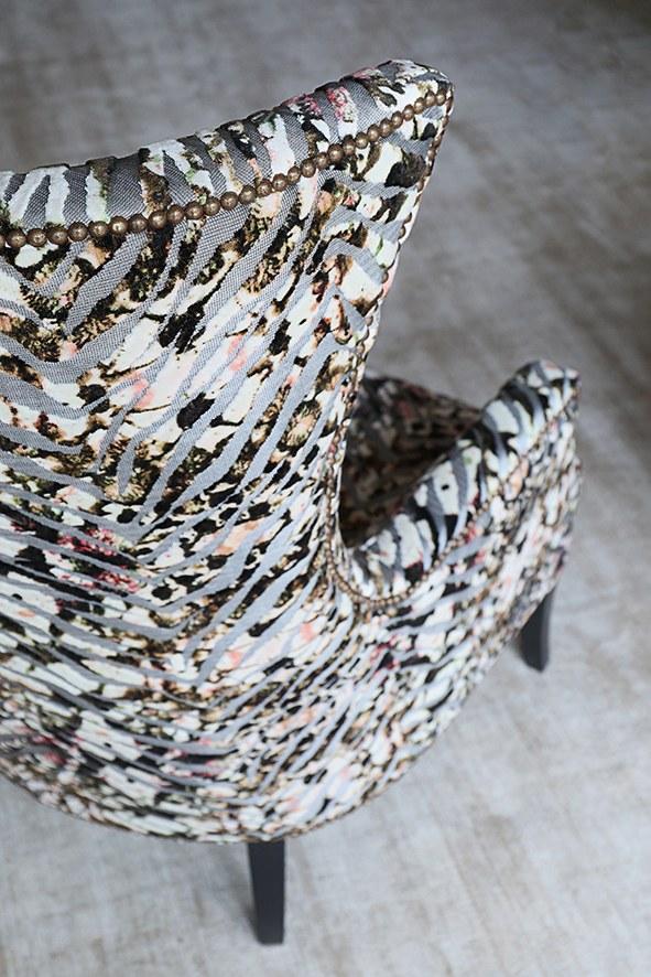 Aldeco Разноцветная обивочная ткань Bloom sun-id-1443608 - Вид №4