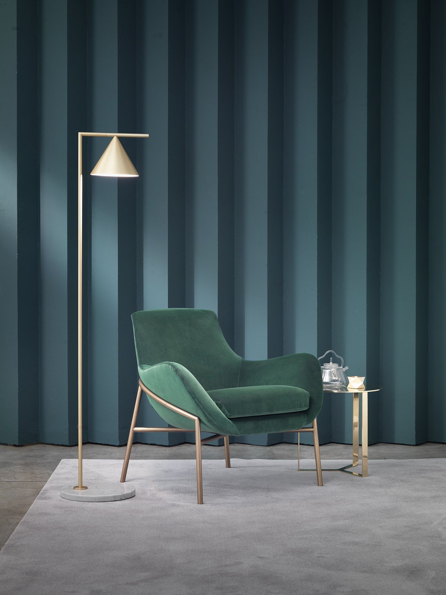 Спицевое вращающееся кресло с подлокотниками Marelli BRERA ARCH-00121414 - Вид №12