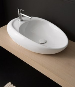 8602 Scarabeoceramica Умывальник 71x46 Moai