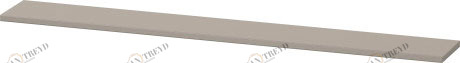 XL791201414 Подвесная полка X-Large #XL7912 600-1600 x 160 мм Терра, декор Duravit