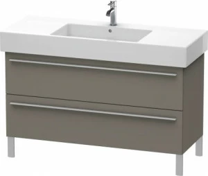 XL654509090 Тумбочка напольная X-Large #XL6545 1200 x 470 мм Фланелево-серый шелковисто-матовый лак